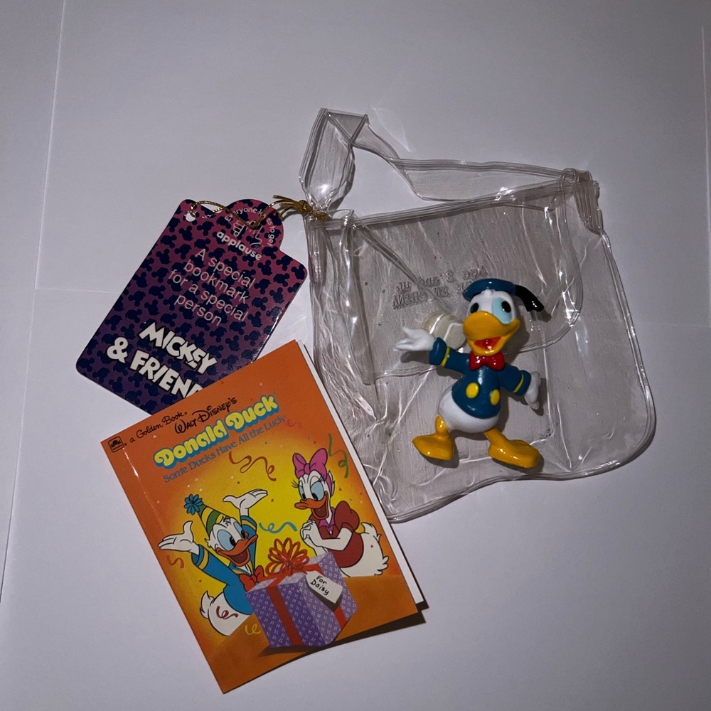 Little Golden Book DISNEY DONALD DUCK: SOME DUCKS HAVE ALL THE LUCK Collectible